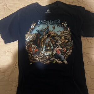 Walt Disney World Disneyland Vintage Splash Mountain Graphic Tee Shirt
